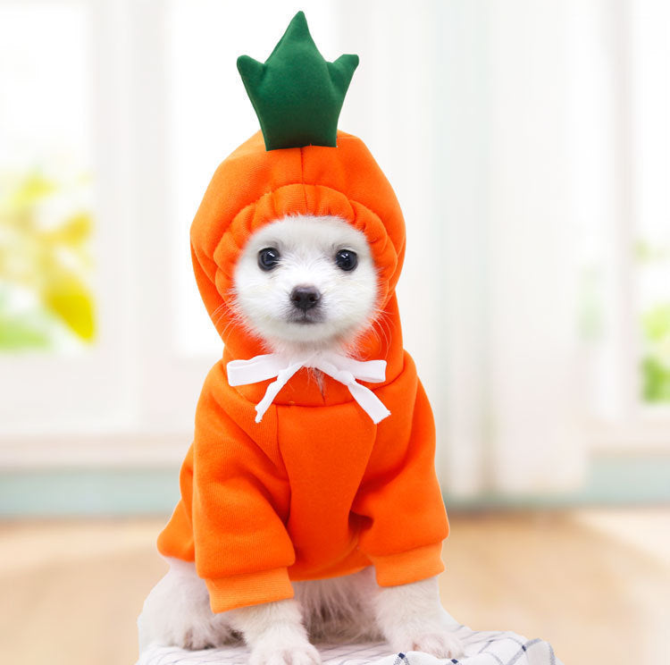 🍓 Süßer Hoodie für Hunde & Katzen – warm & flauschig