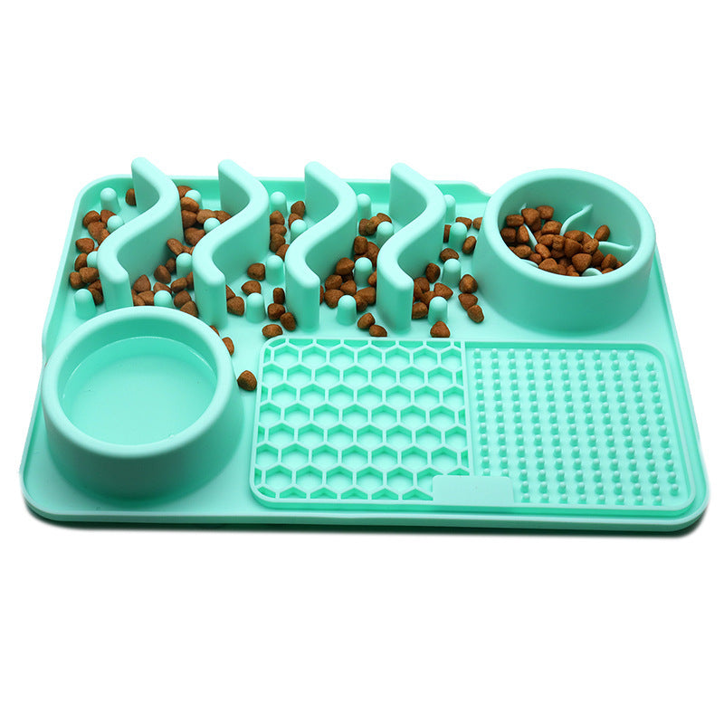 🦴 Silikon-Leckmatte für Hunde & Katzen – Slow Feeder