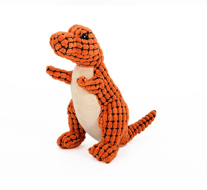 🦖 Dinosaurier Hundespielzeug – robustes Kuschel- & Kauspielzeug