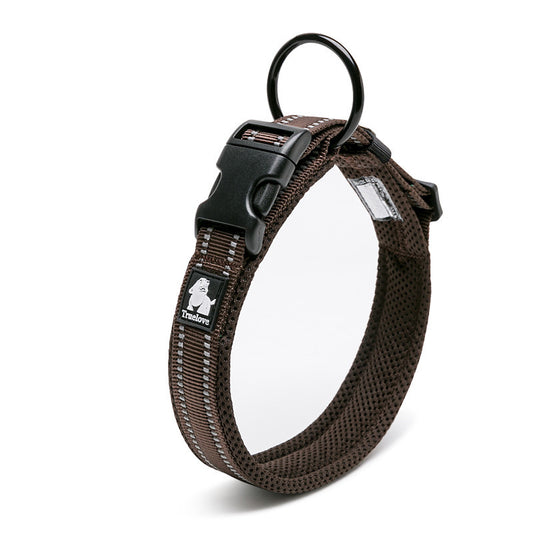 🐕 Reflektierendes Anti-Würge Hundehalsband – Gepolstert & bequem