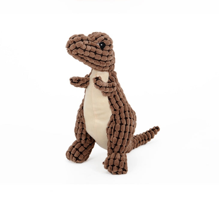 🦖 Dinosaurier Hundespielzeug – robustes Kuschel- & Kauspielzeug