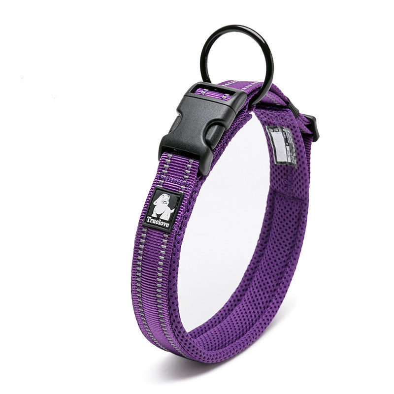 🐕 Reflektierendes Anti-Würge Hundehalsband – Gepolstert & bequem