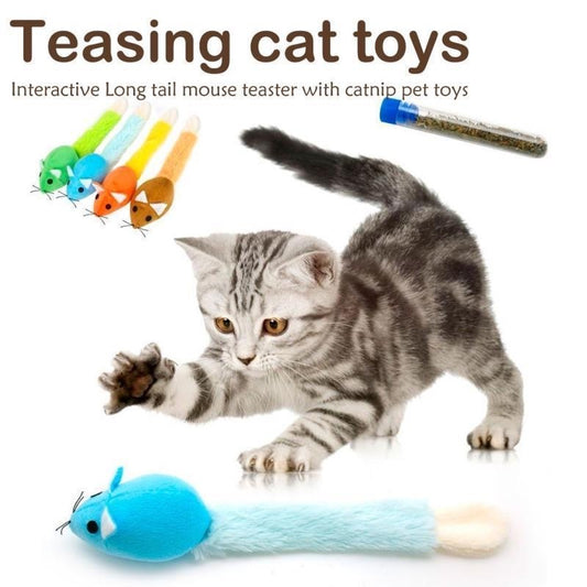 🐭 Katzenspielzeug Maus  – interaktiv & lustig