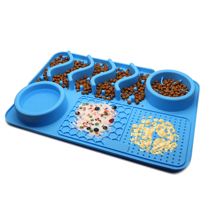 🦴 Silikon-Leckmatte für Hunde & Katzen – Slow Feeder